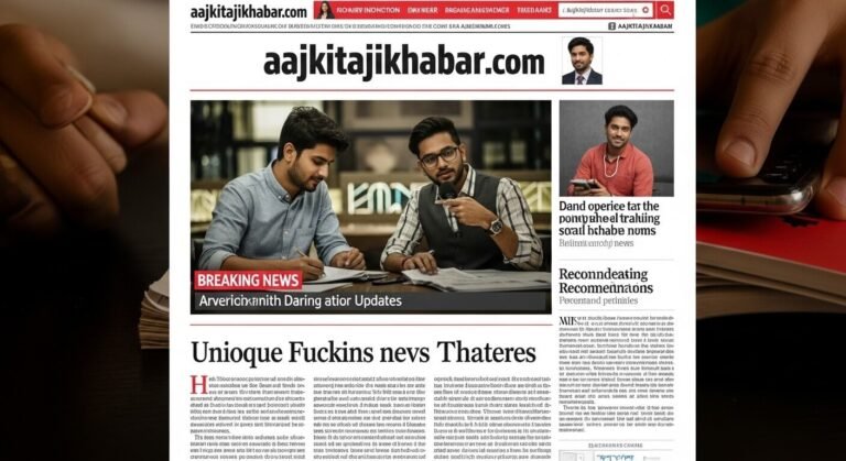 Why Aajkitajikhabar .com is Revolutionizing Online News Consumption Aajkitajikhabar .com