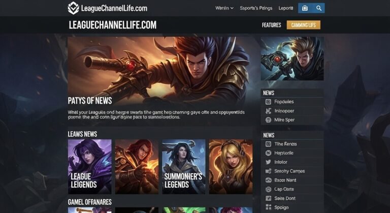 LeagueChannelLife.com Unveiled: Features, Benefits, and Community Insights LeagueChannelLife.com