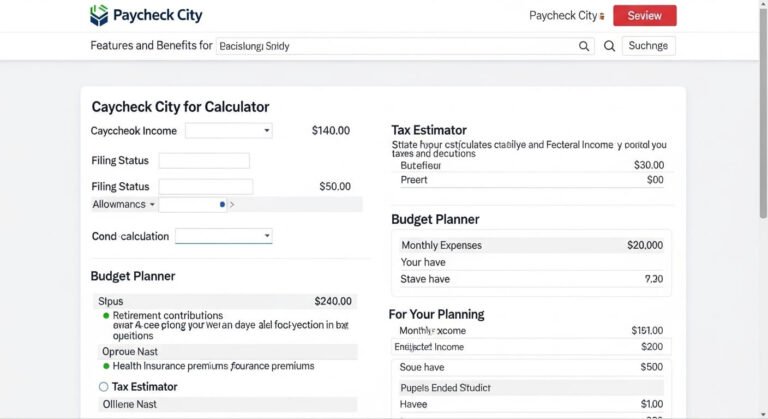 Paycheck City Review: Is It the Right Tool for Your Financial Planning? Paycheck City